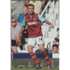 Signed photo of Matt Taylor the West Ham United footballer. 